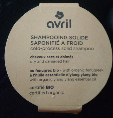 shampooing solide saponifié à froid - Produto - fr