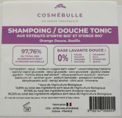 Shampoing douche tonic - Tuote - fr