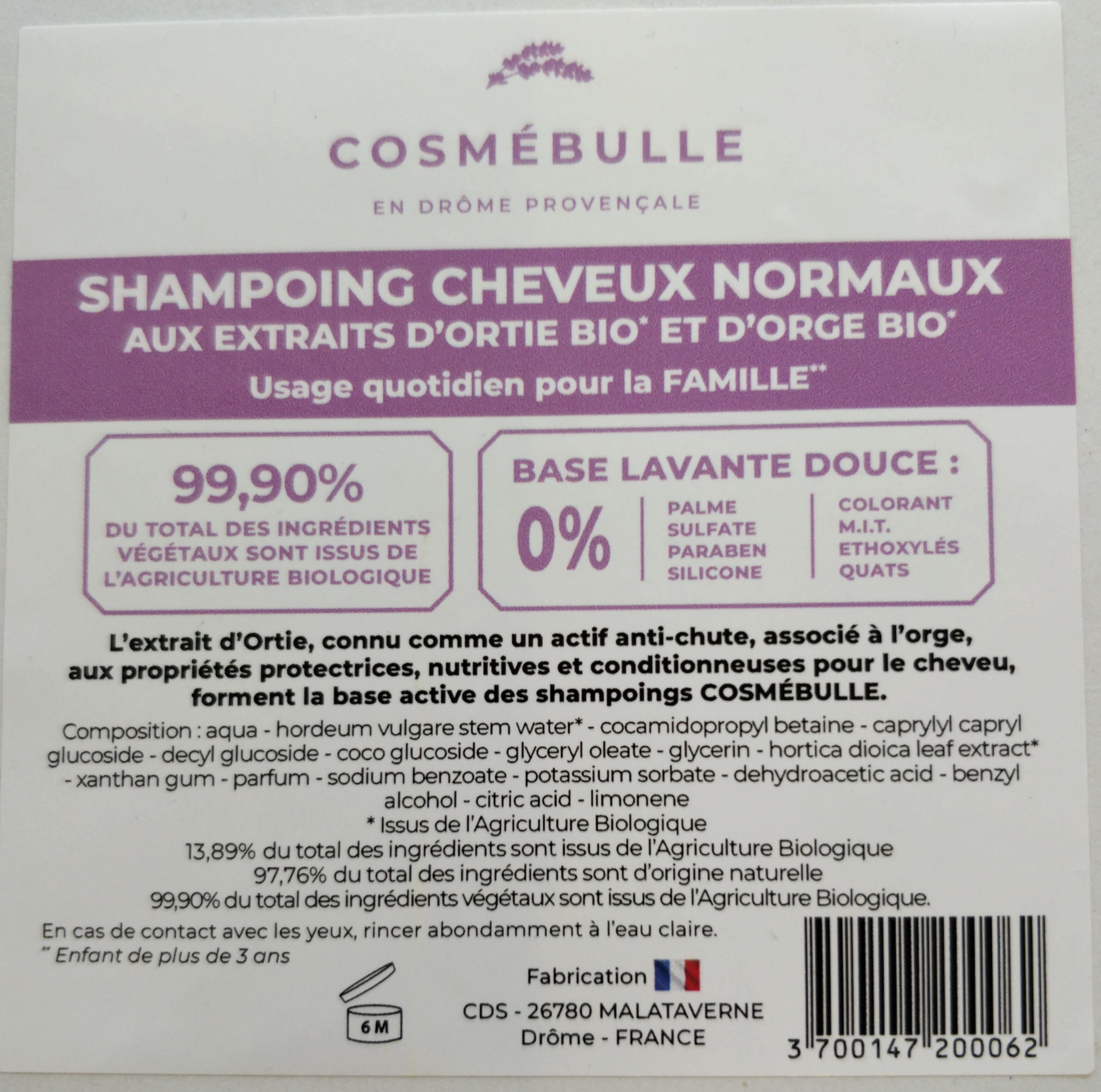 Shampoing cheveux normaux - Product - fr