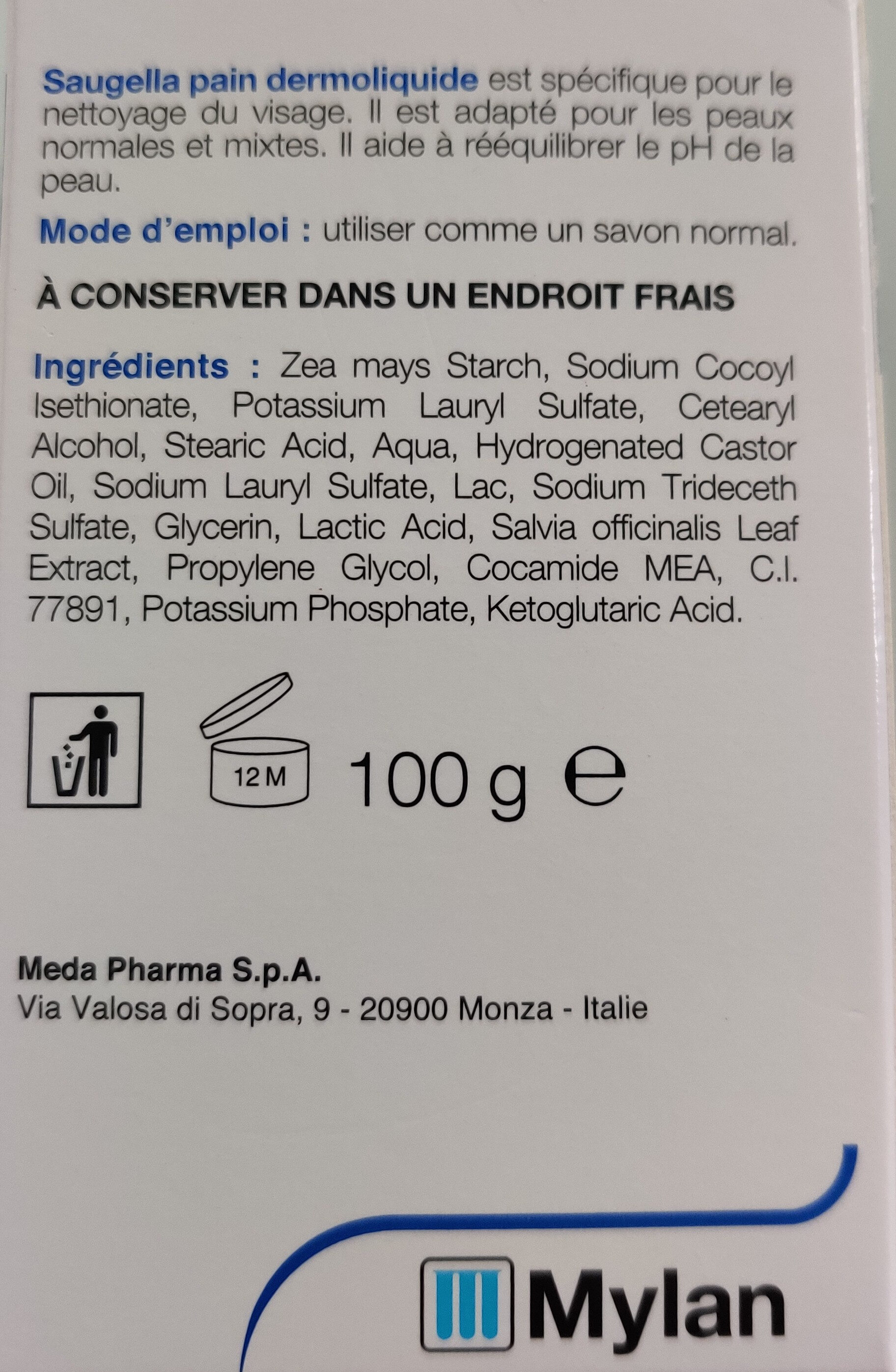 pain dermoliquide - Product - fr