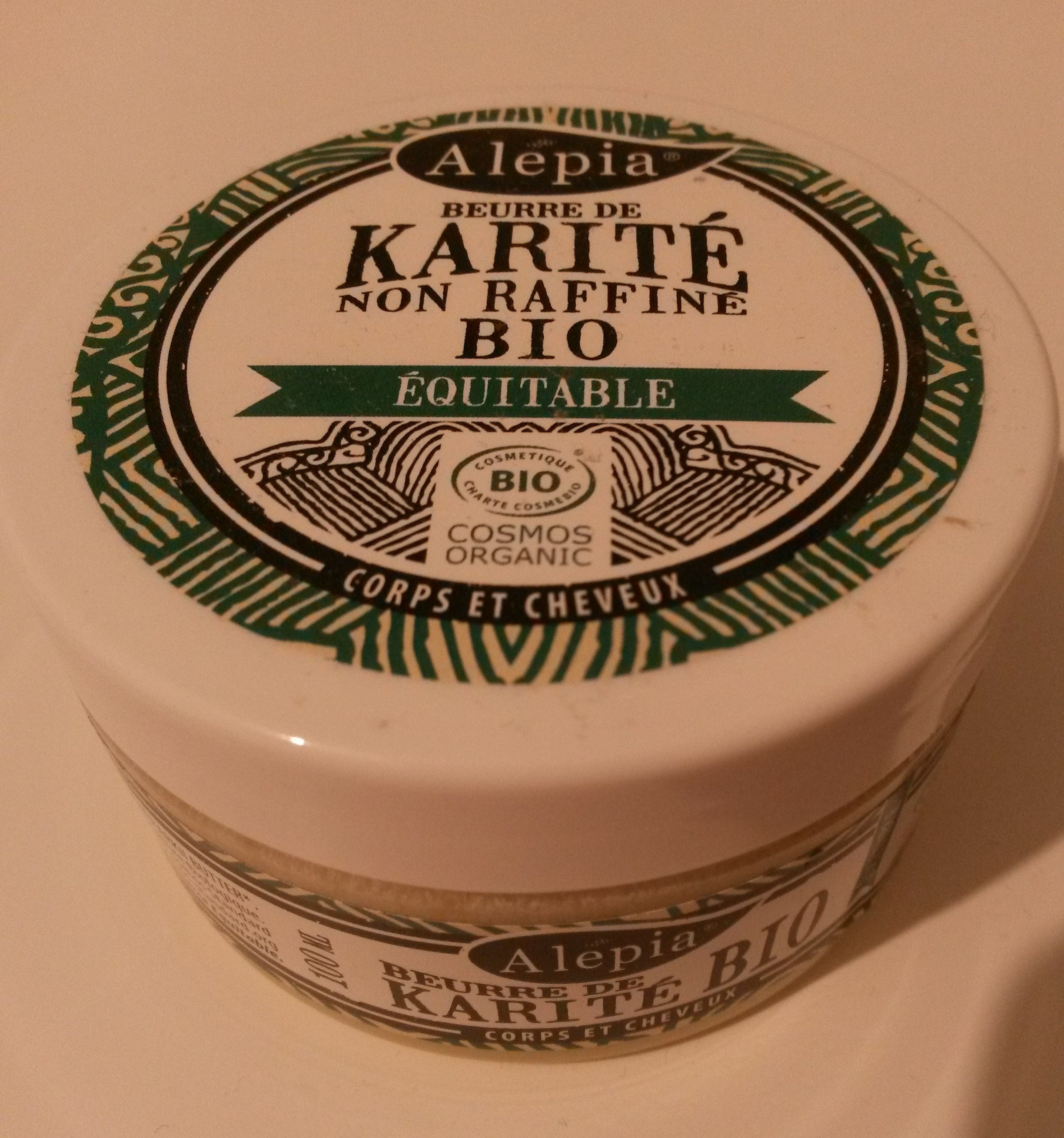 Beurre de karité - non raffiné, bio, équitable - Produit - fr