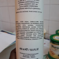 Axo white lait hydratant - Ingredients - fr