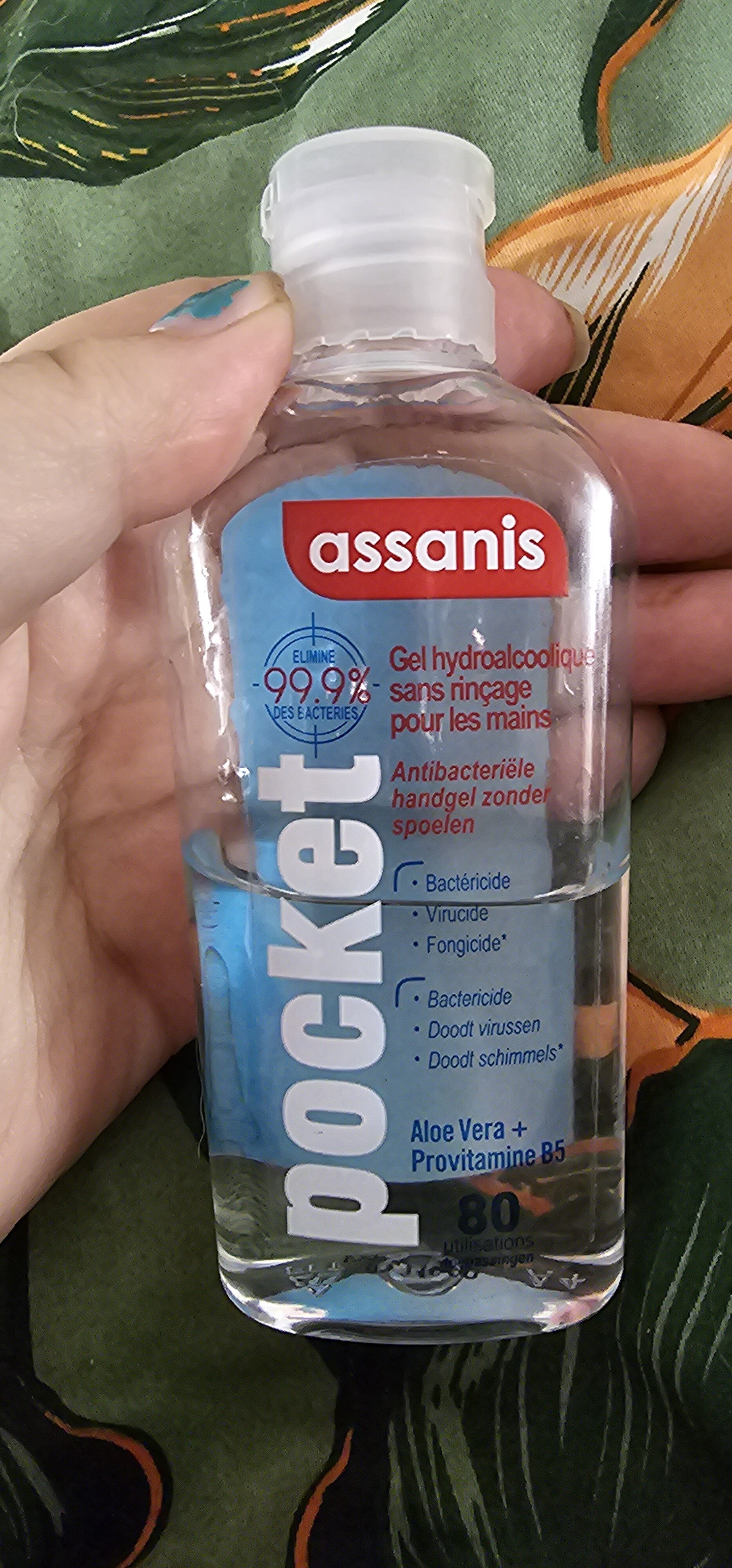 Assanis Pocket Gel Antibactérien - Produit - fr