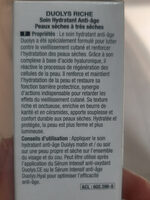 duolys soin hydratant anti âgé riche - Recycling instructions and/or packaging information - fr