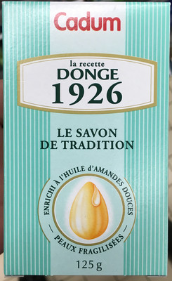 La recette Donge 1926 le savon de Tradition - 2