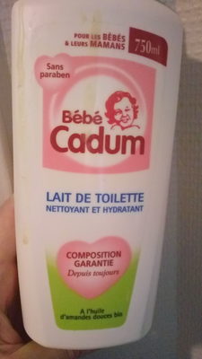 Bébé Cadum Lait de Toilette Nettoyant et Hydratant - Product - fr