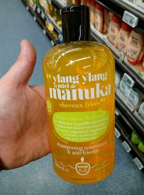 Ylang Ylang et miel de Manuka Cheveux frisés Shampoing nourissant & anti-frisottis - 3
