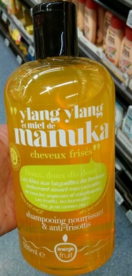 Ylang Ylang et miel de Manuka Cheveux frisés Shampoing nourissant & anti-frisottis - Product - fr