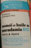Energie Fruit Shampooing Sans Sulfates Au Monoi - Ainesosat - fr