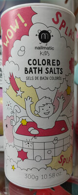 Sels de bain colorés rose - Product - fr