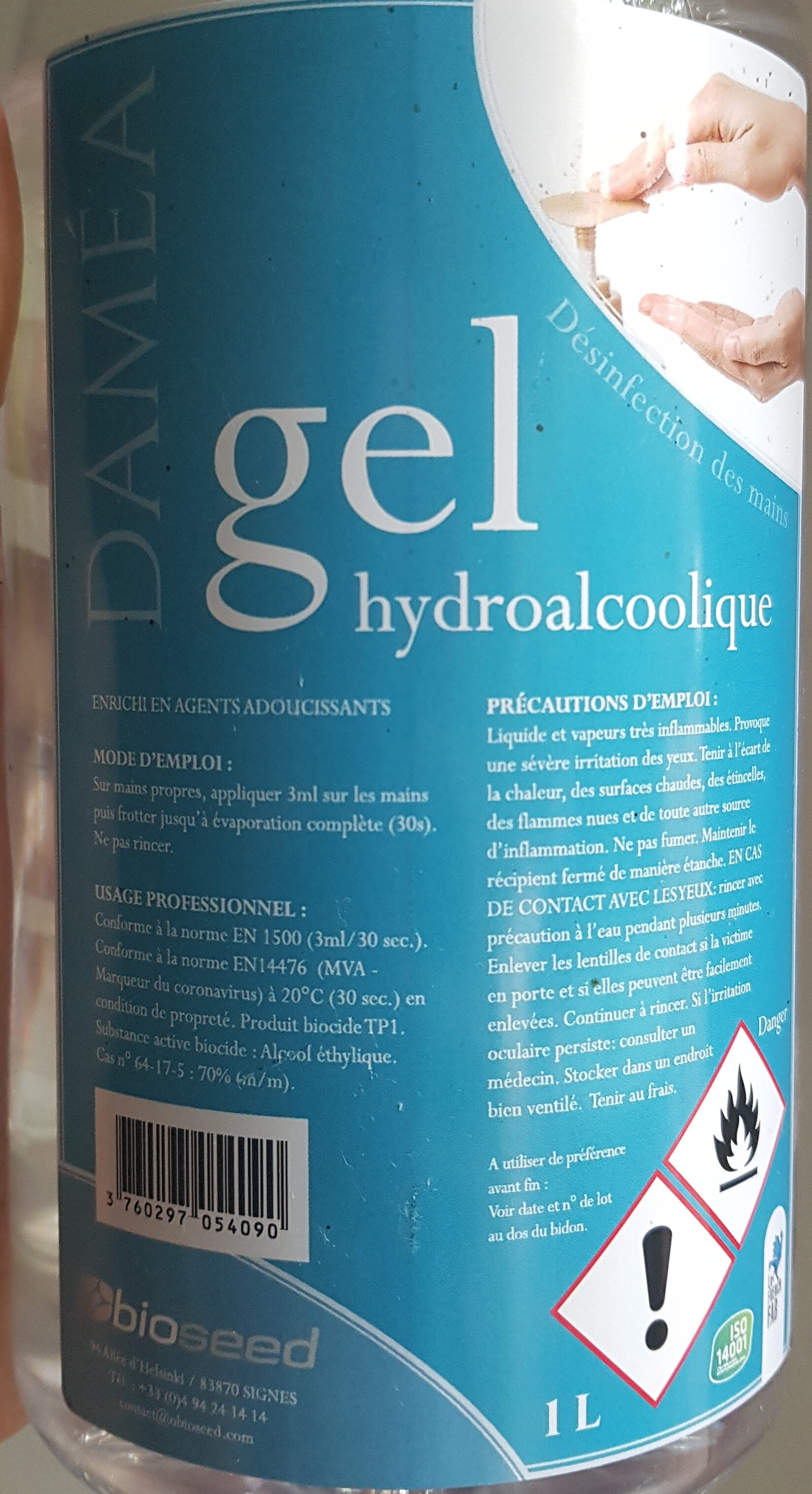 gel hydroalcoolique - Product - fr