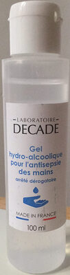 Gel hydro-alcoolique - Produit