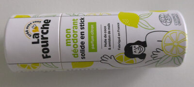Déodorant solide en stick parfum citron - 製品 - fr