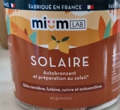 Gummies solaire - Продукт - fr