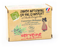 Savon Artisanal du Val d'Argent à l'huile d'argan bio - Verveine - Produit - fr