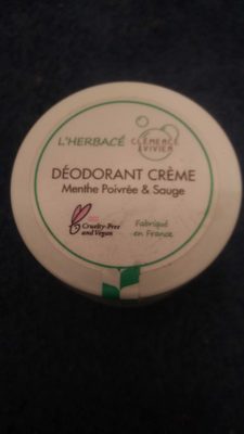 Baume Deodorant H. Essent Menthe Sauge Homme - Product