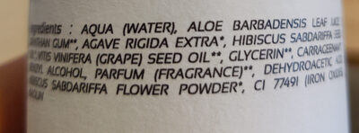 Gelée d'Hibiscus - Ingredients