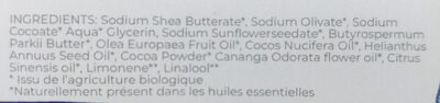 Savon Fleurs des îles - Karité & Ylang Ylang - Ingredients - fr