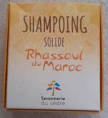 shampoing solide rhassoul du maroc - 1