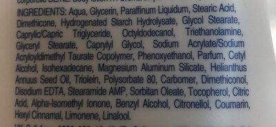 Light care body lotion - Ingredients - nl