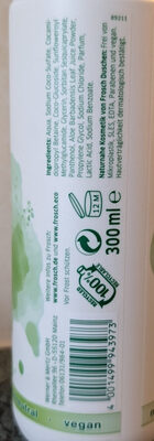 Frosch Senses aloe-vera sensitiv-dusche - Ingredients - de