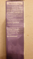 Entspannendes Pflege-Öl Lavendel - Ingredients - de