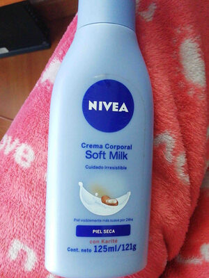 Nivea Crema corporal Soft MilkNivea Crema Corporal Soft Milk - Tuote - en