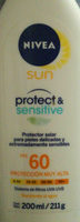 nivea sun protect y sensitive - Produit - en