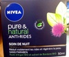 Pure & Natural Anti-rides Soin de nuit - Produit