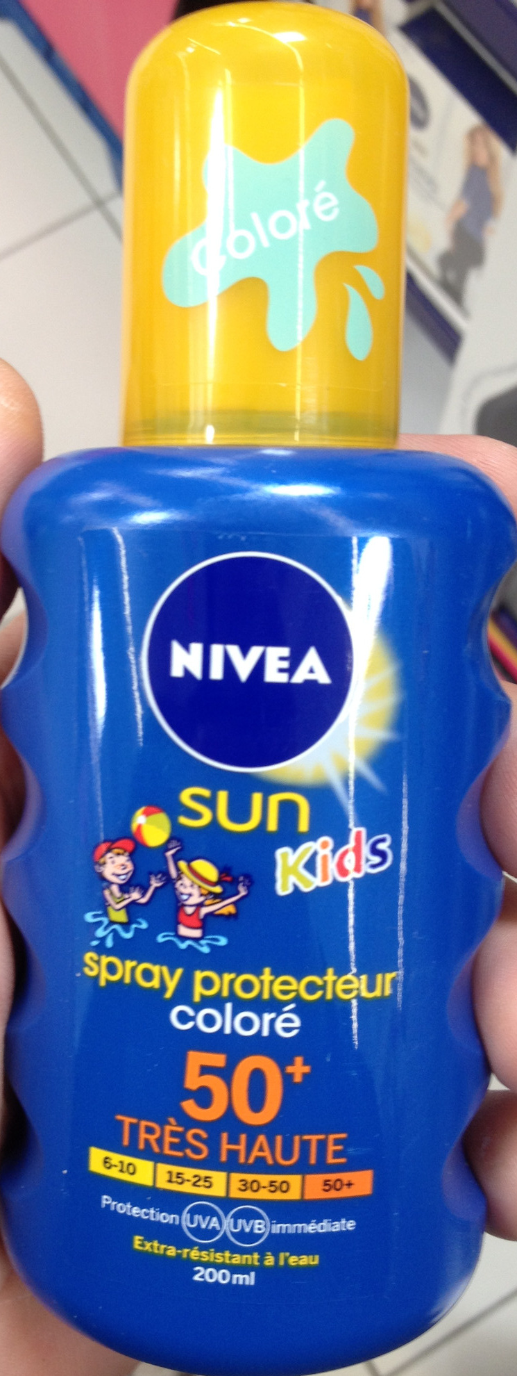 Spray protecteur coloré 50+ Sun Kids - Product - fr