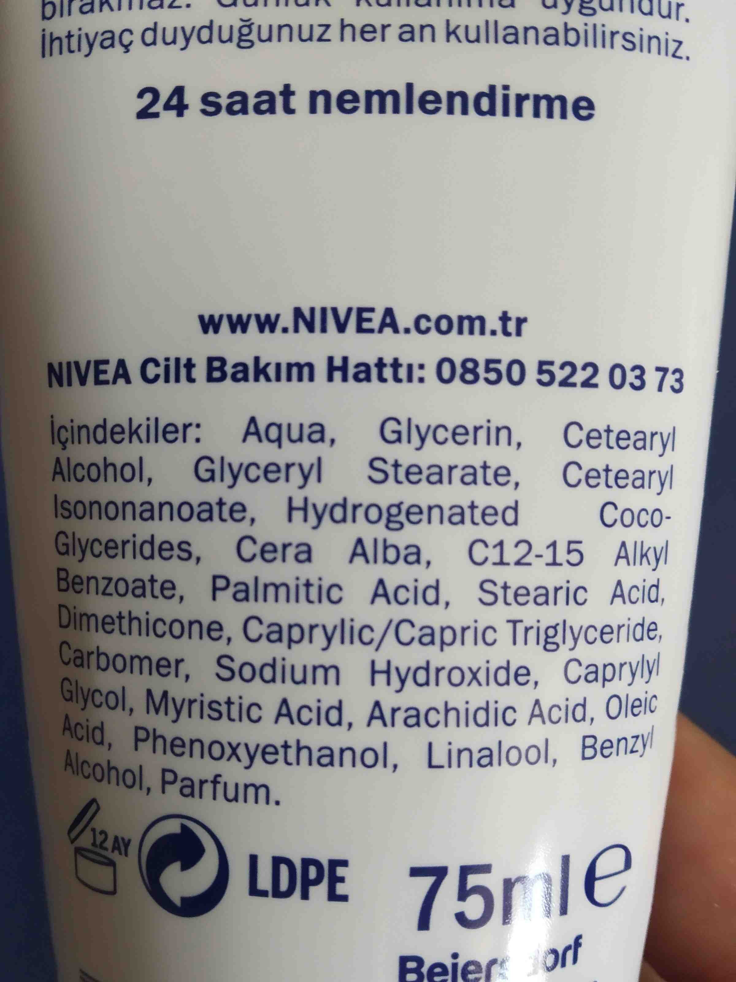 nivea - Ingredients - en