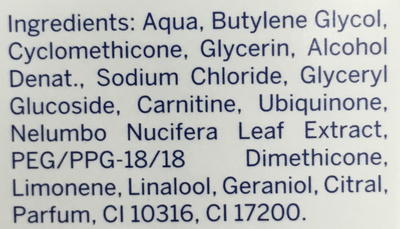 Good-bye Cellulite Serum Fermeté Q10 Plus - Ingredients - fr