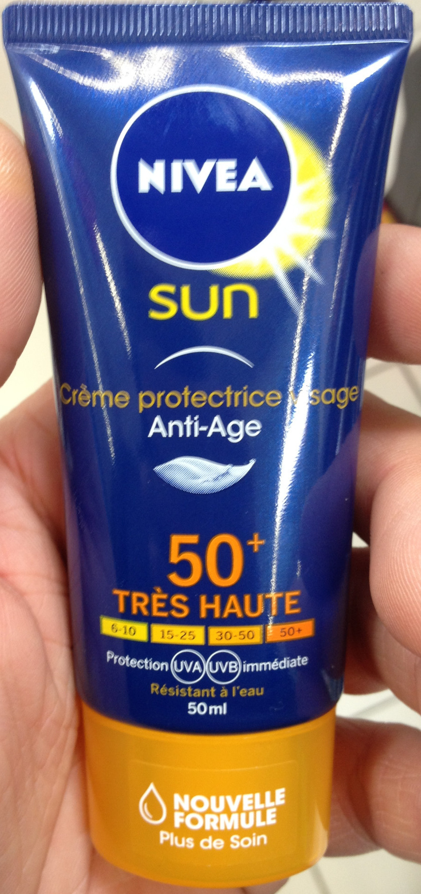 Crème protectrice visage anti-âge 50+ - Produit - fr
