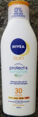 NIVEA SUN Protect & Sensitive Sun Lotion SPF 30 - 3