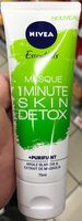 Essentials Masque 1 Minute Skin Detox + Purifiant - Produto - fr