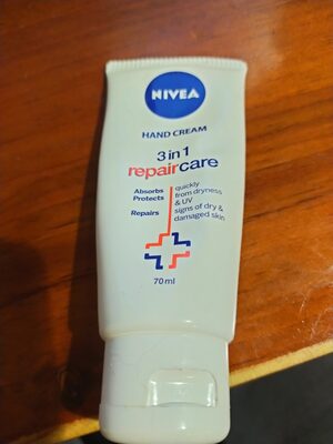 nivea hand cream 3 in 1 repaircare - Product - en