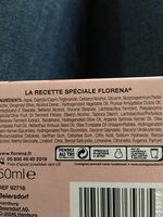 Florena - Ingrédients - fr