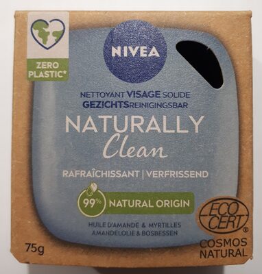 Nettoyant visage solide - Naturally Clean - 1