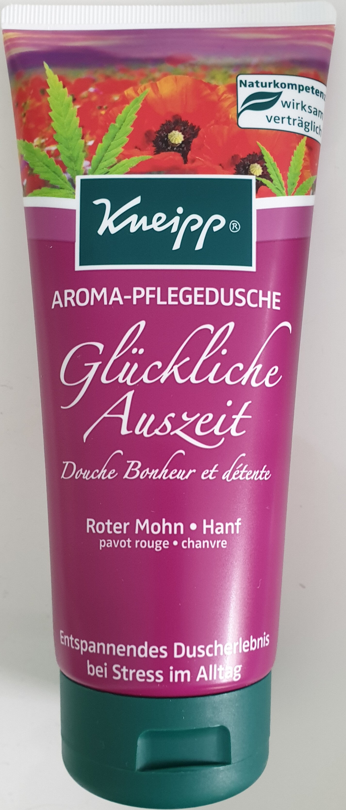 Aroma-Pflegedusche Glückliche Auszeit, Roter Mohn, Hanf - Produit - de