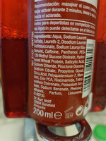 Alpecin champu doble efecto - Ingredients - es
