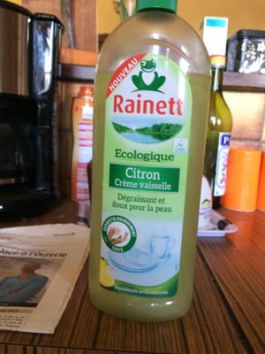 Produit vaisselle Rainett citron - 1