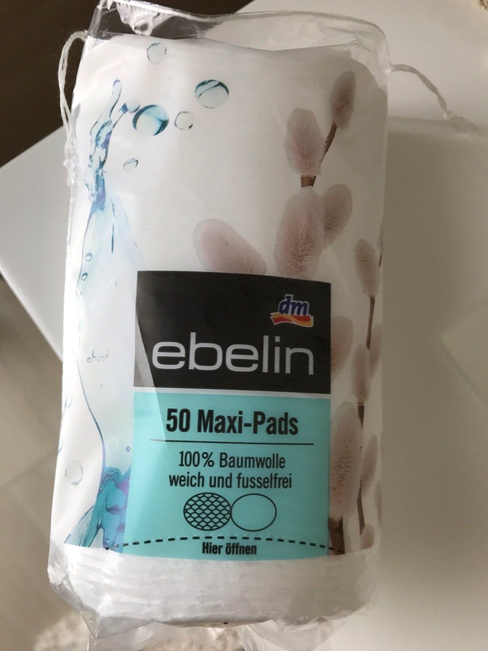 Maxi-Pads, 50 Pads, EBELIN - Product - fr