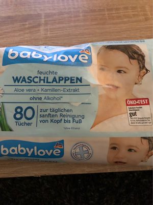 Babylove Feuchte Waschlappen - 1