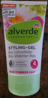 Styling-Gel Bio-Lotusblüte Bio-Violetter Reis - Product - de
