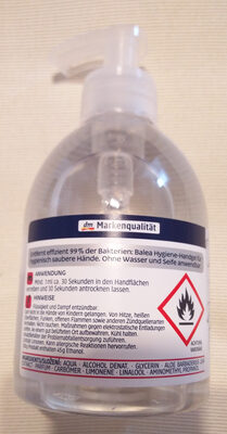 Hygiene-Handgel (antibakteriell) - Product - en