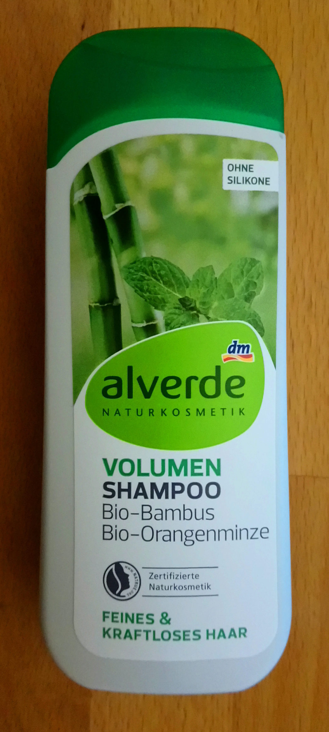 Volumen Shampoo Bio-Bambus Bio-Orangenminze - Produit - de