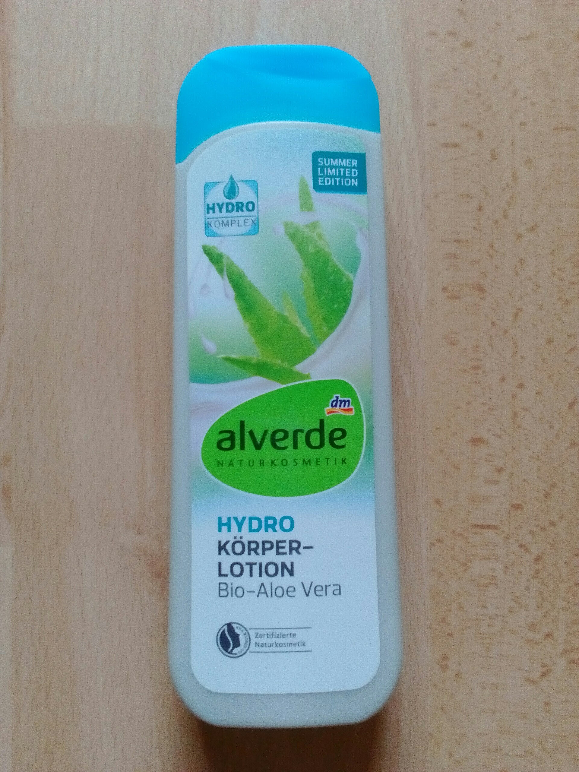 Hydro Körperlotion Bio-Aloe Vera - Produkto - de