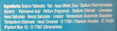 Vitalizing Aqua Festseife mit aquatisch-frischem Duft - Ingredientes - de