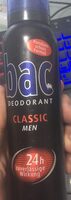 bac Deodorant Classic Men - Produkt - de