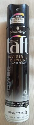 3 Wetter Taft Invisible Power Haarspray - 1